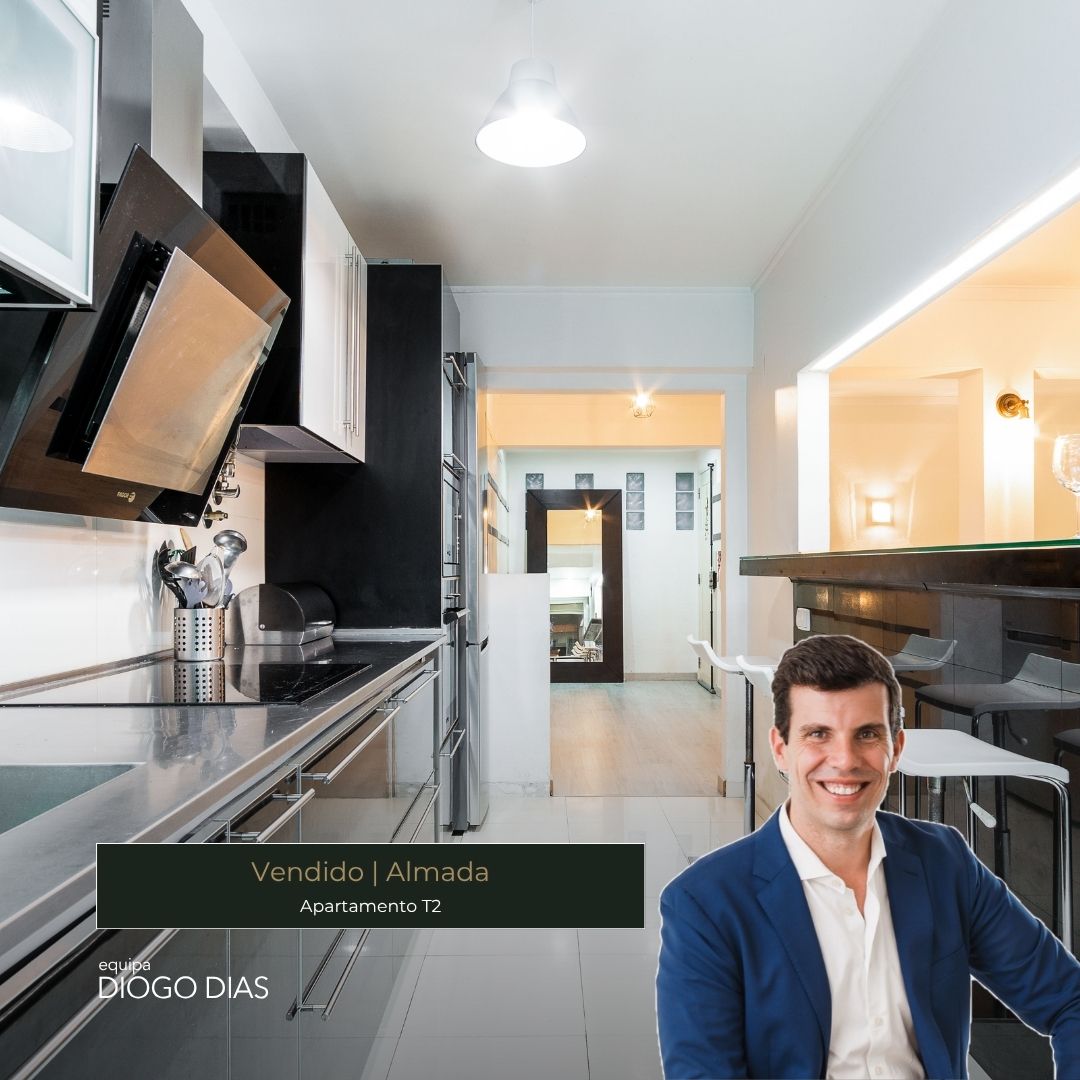Imóvel vendido — Apartamento, T2, Almada — Equipa Diogo Dias