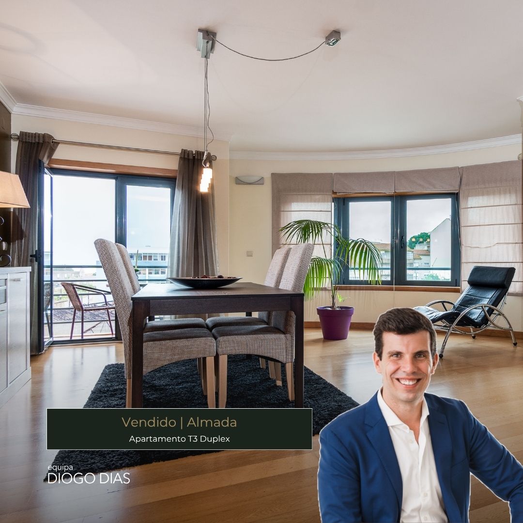 Imóvel vendido — Apartamento, T3, Almada — Equipa Diogo Dias
