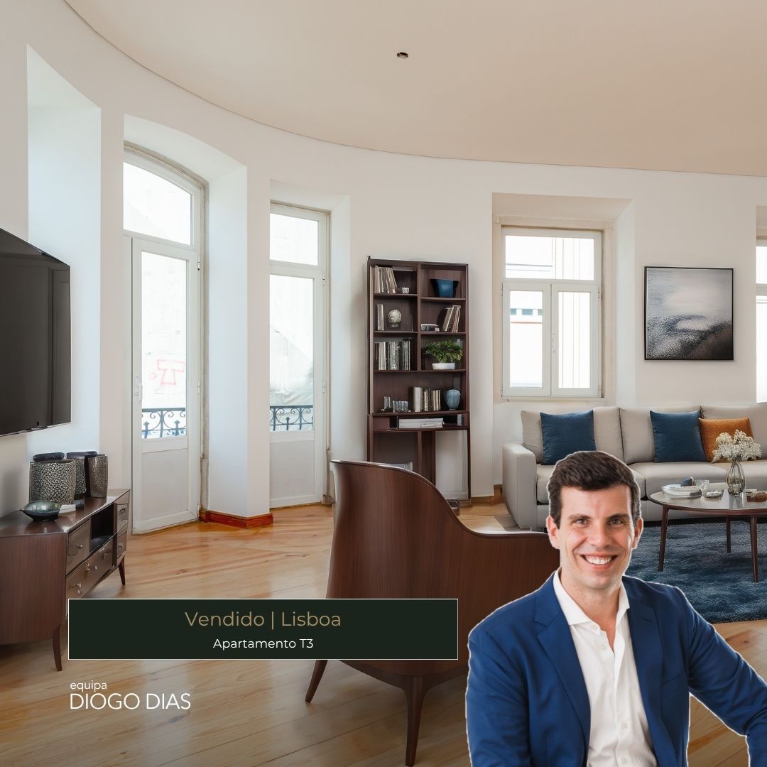 Imóvel vendido — Apartamento, T3, Lisboa — Equipa Diogo Dias