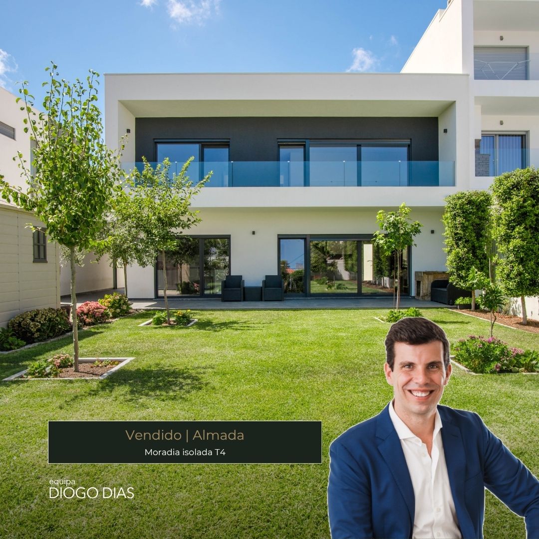 Imóvel vendido — Moradia, T4, Almada — Equipa Diogo Dias